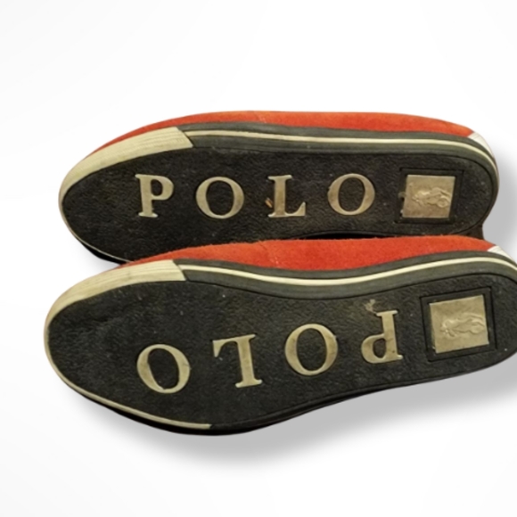 Polo boat shoes size 45 black red and white - Picture 2 of 3